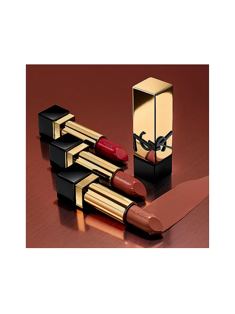 YVES SAINT LAURENT | Lippenstift - Rouge Pur Couture Lippenstift (08 Bitten Brown) | Dunkelrot