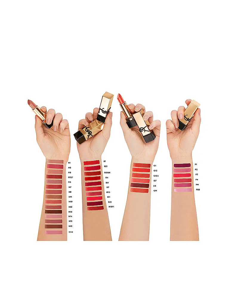 YVES SAINT LAURENT | Lippenstift - Rouge Pur Couture Lippenstift (08 Bitten Brown) | Dunkelrot