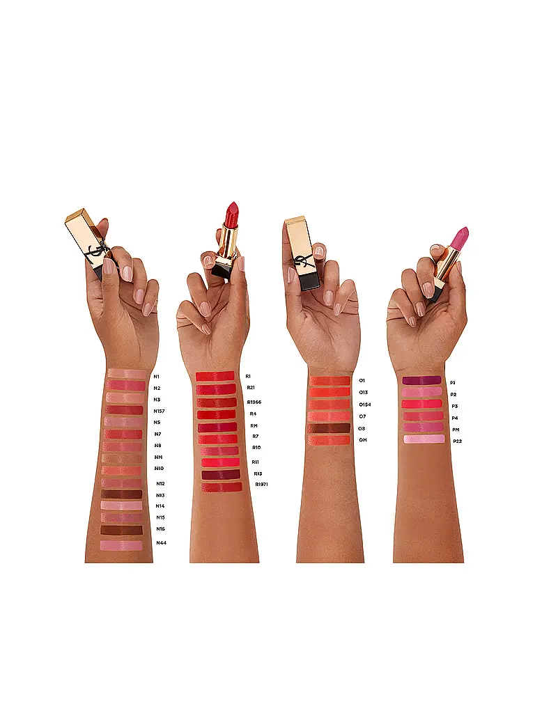 YVES SAINT LAURENT | Lippenstift - Rouge Pur Couture Lippenstift (08 Bitten Brown) | Dunkelrot