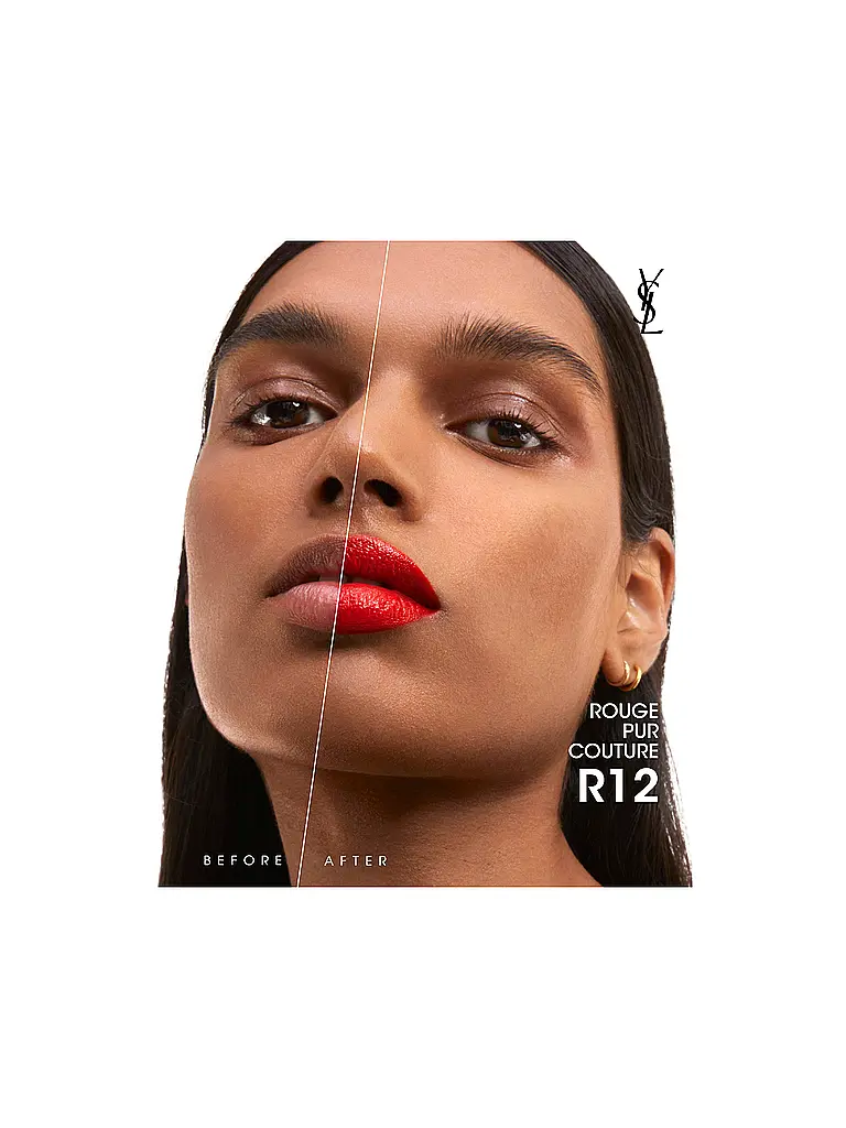 YVES SAINT LAURENT | Lippenstift - Rouge Pur Couture Lippenstift (Nr. R12 - Rouge Feminin) | rot
