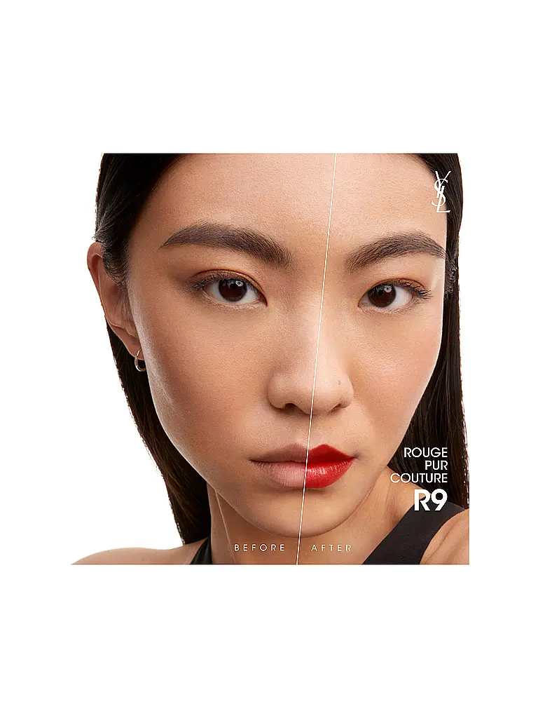 YVES SAINT LAURENT | Lippenstift - Rouge Pur Couture Lippenstift (Nr. R9 - Brazen Bordeaux) | dunkelrot