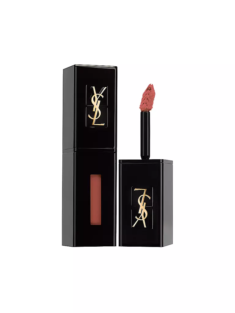 YVES SAINT LAURENT | Lippenstift - Rouge Pur Couture Vernis À Lèvres Vinyl Cream ( 442 Rouge Transe ) | rot