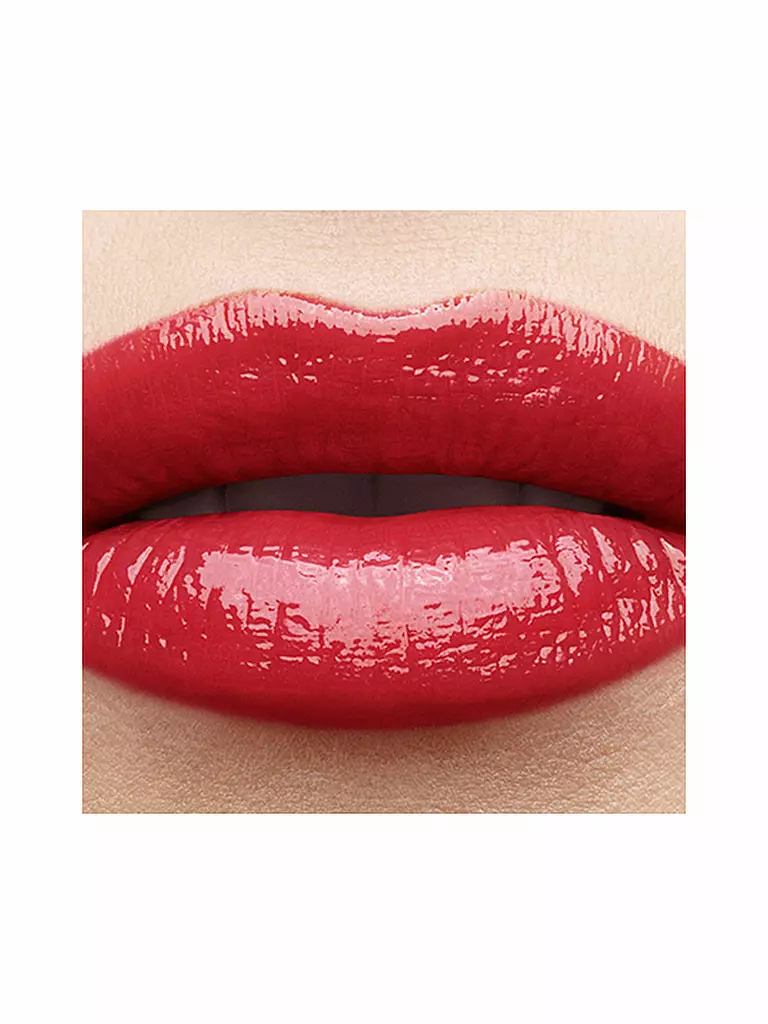 YVES SAINT LAURENT | Lippenstift - Rouge Volupte Shine ( 127 Rouge Studio )  | rot