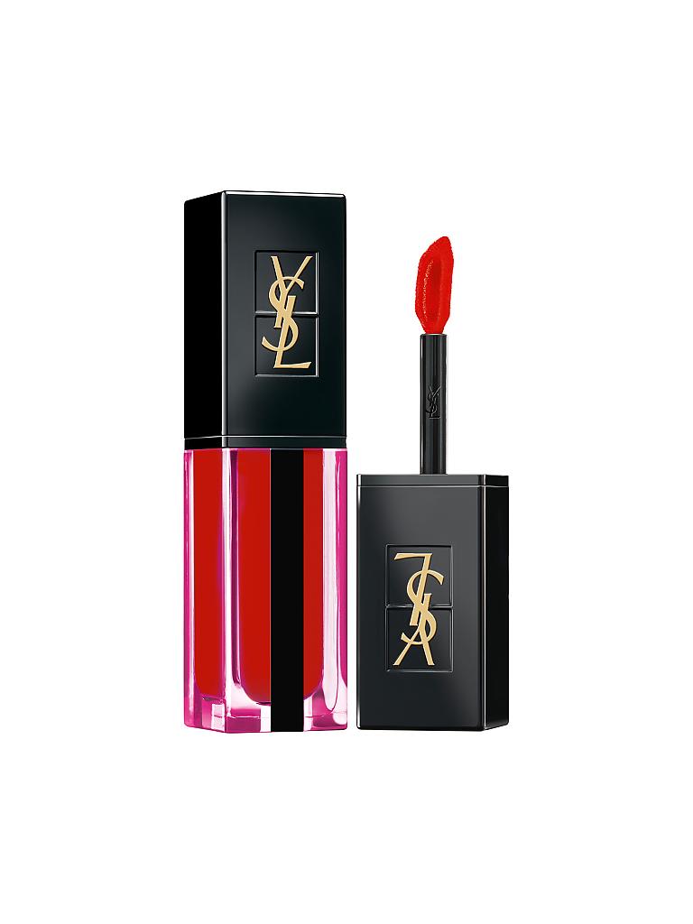 YVES SAINT LAURENT | Lippenstift - Vernis a Levres Waterstain (612 Rouge Deluge) | rot