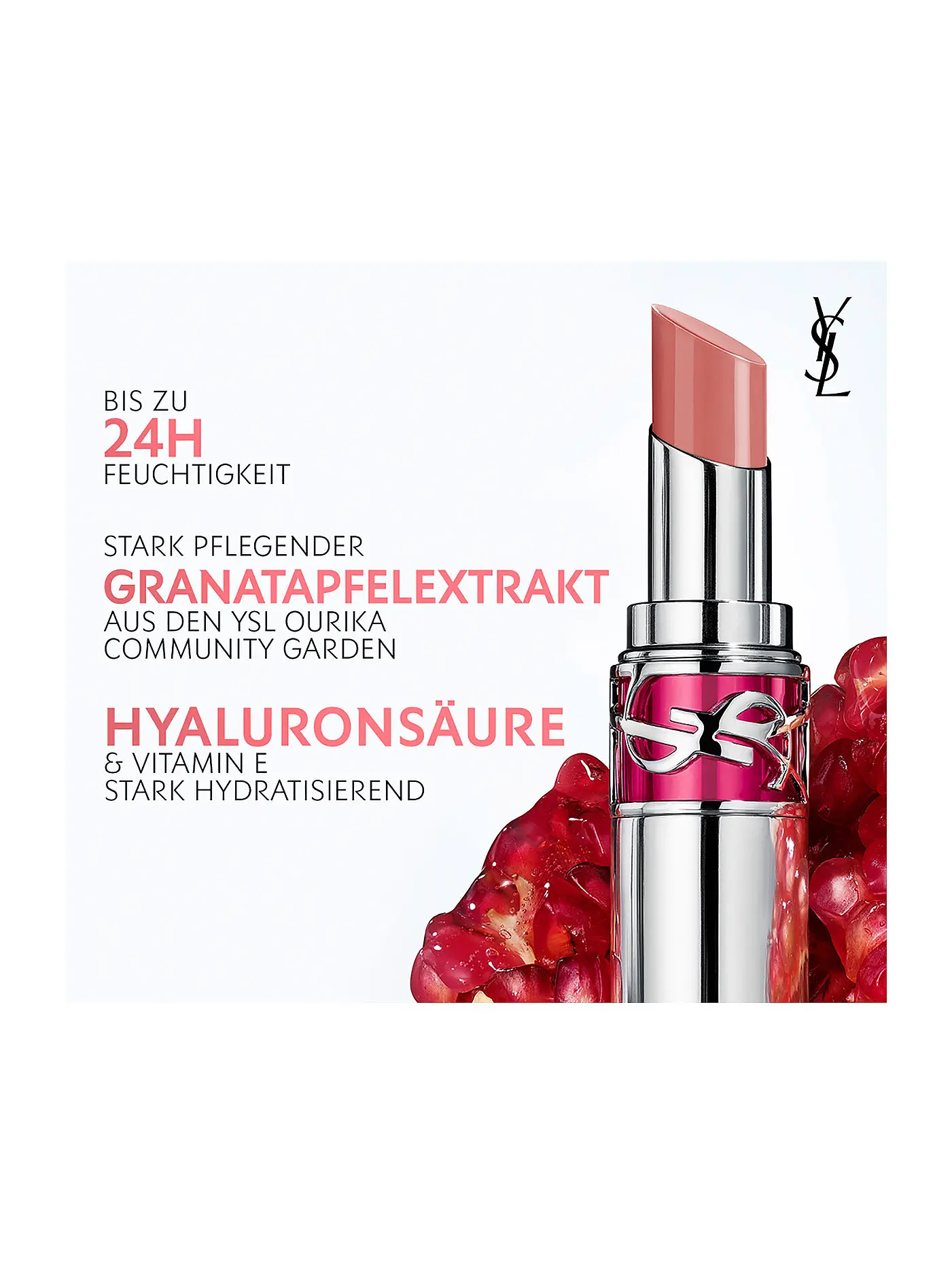 YVES SAINT LAURENT | Loveshine Candy Glaze Lipgloss-Stick (14 Scentic Brown) | dunkelrot