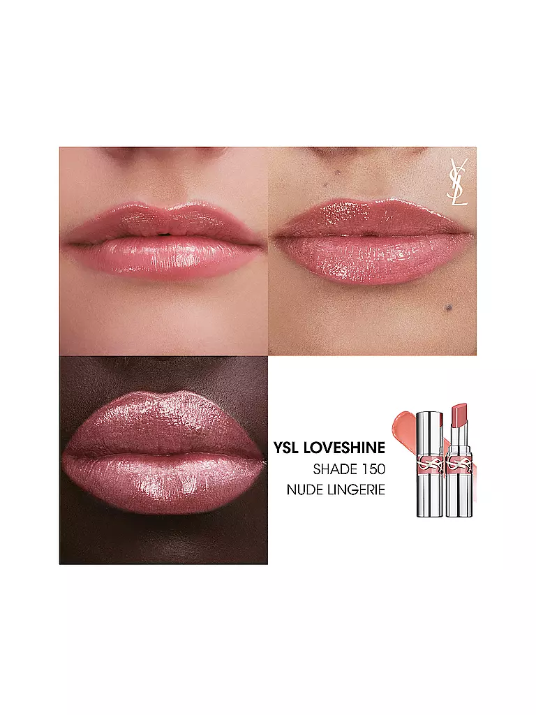 YVES SAINT LAURENT | Loveshine Lippenstift (150 Nude Lingerie) | rosa