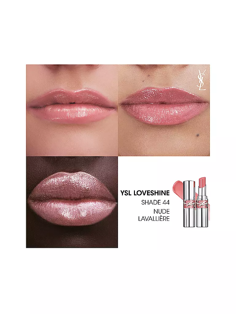 YVES SAINT LAURENT | Loveshine Lippenstift (44 Nude Lavaliere) | koralle