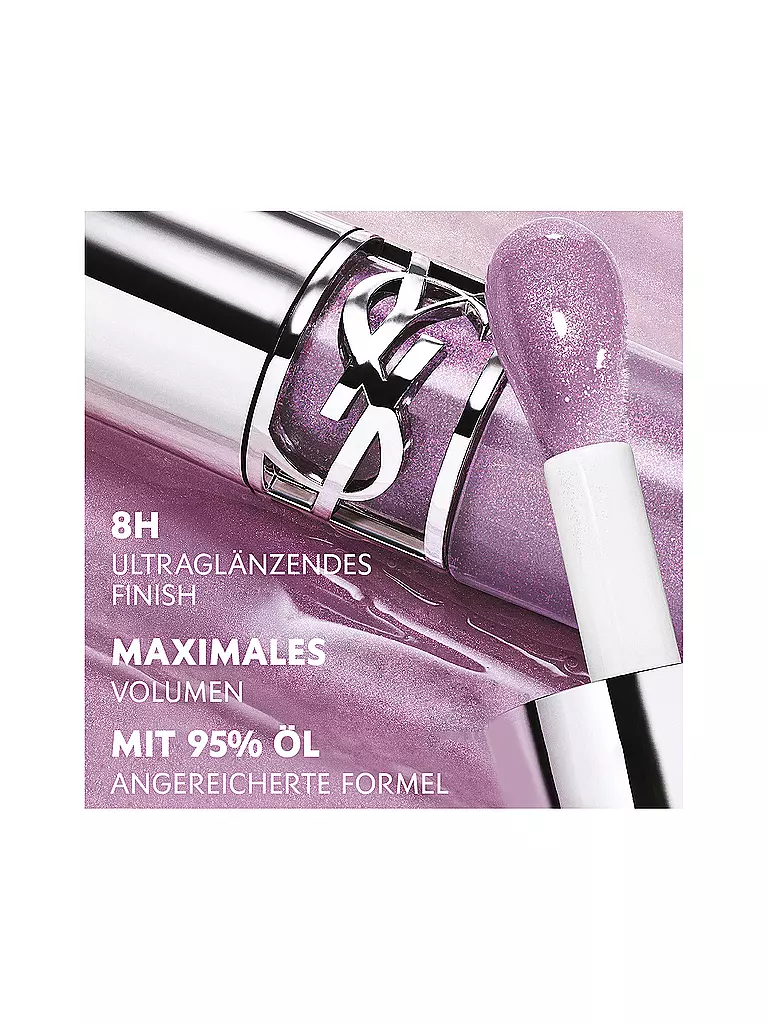 YVES SAINT LAURENT | Loveshine Plumping Lip Oil Gloss (1 Thunder Stealer) | dunkelrot