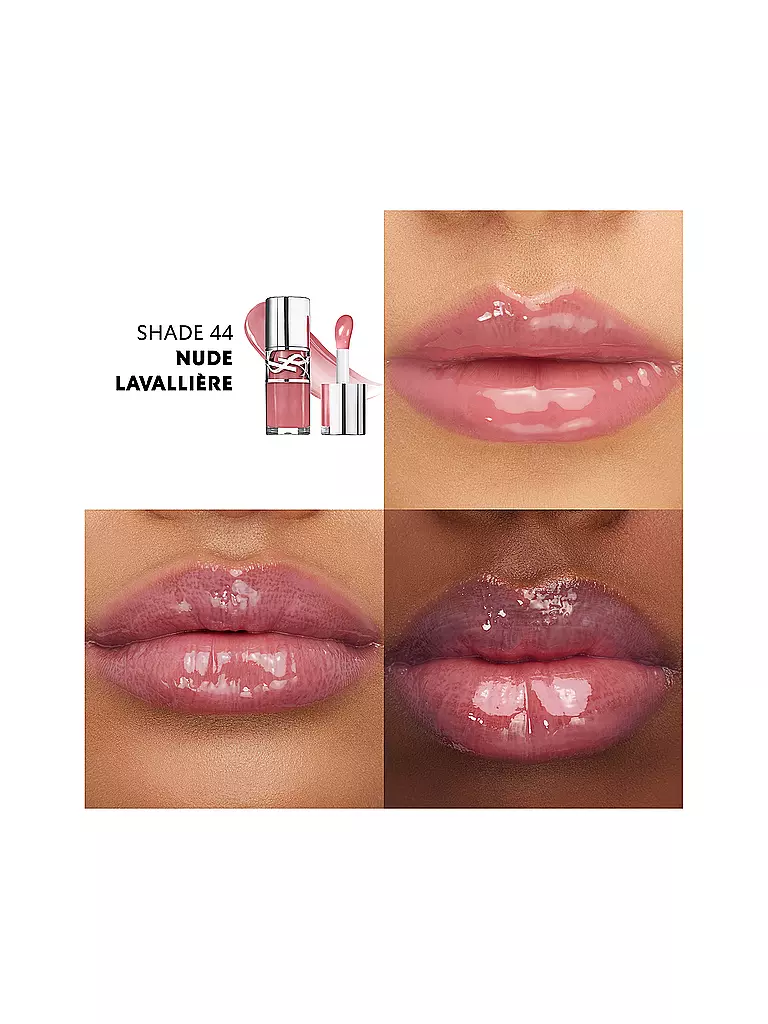 YVES SAINT LAURENT | Loveshine Plumping Lip Oil Gloss (44 Nude Moonstone) | dunkelrot