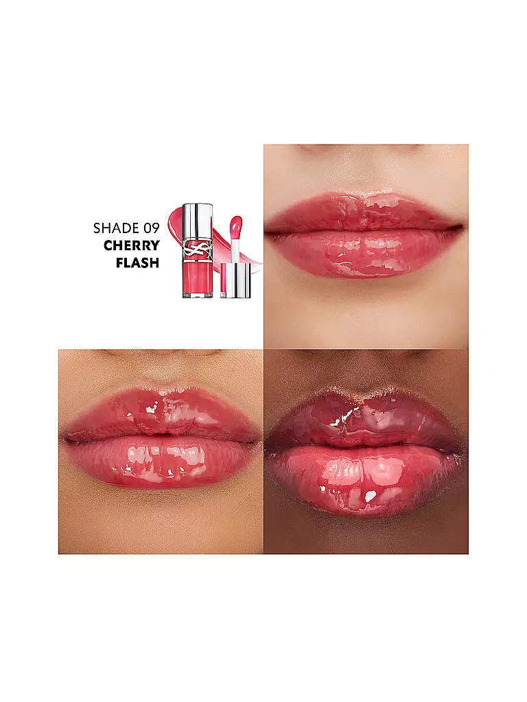 YVES SAINT LAURENT | Loveshine Plumping Lip Oil Gloss (9 Cherry Flash) | rot