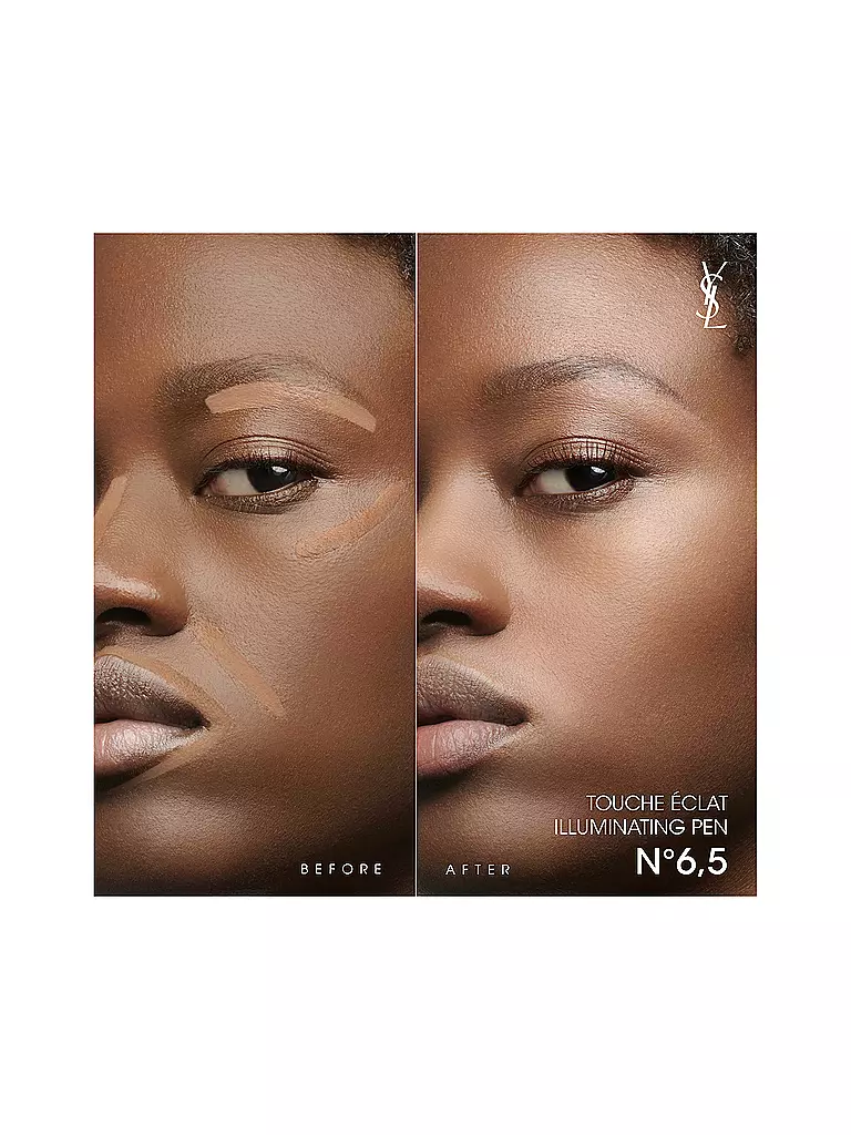 YVES SAINT LAURENT | Make Up - Touche Éclat Concealer (N.6,5  Luminous Toffee) | hellbraun
