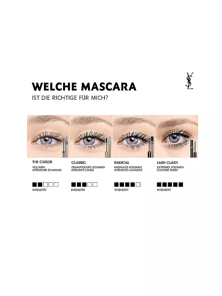YVES SAINT LAURENT | Mascara Lash Clash (04 Blue) | dunkelgrün