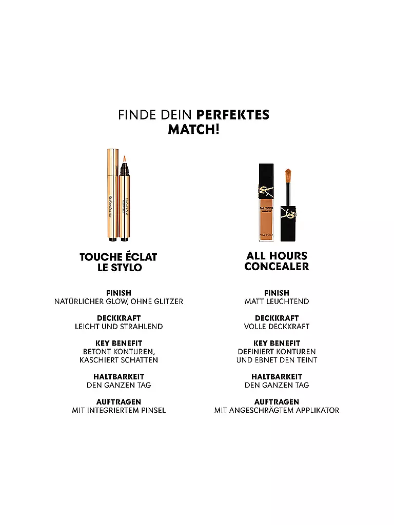 YVES SAINT LAURENT | Touche Éclat Concealer (03 Light Peach) | beige