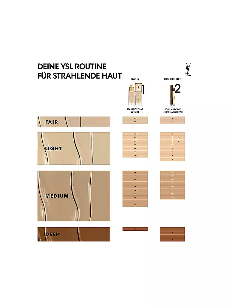 YVES SAINT LAURENT | Touche Éclat Concealer (03 Light Peach) | beige