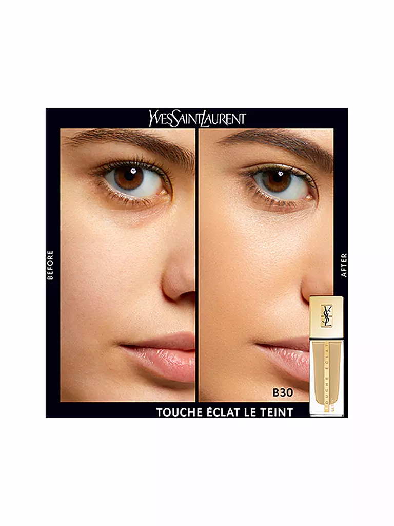 YVES SAINT LAURENT | Touche Éclat Le Teint Foundation ( B30 Almond )  | braun