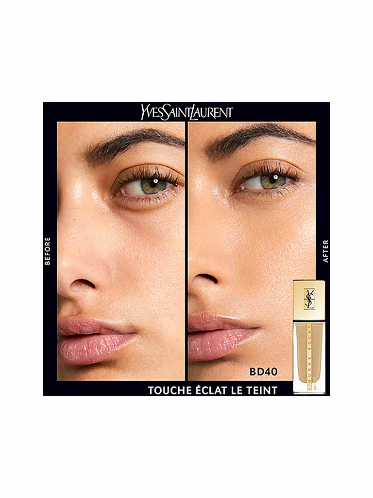 YVES SAINT LAURENT | Touche Éclat Le Teint Foundation ( BD40 Warm Sand ) | camel