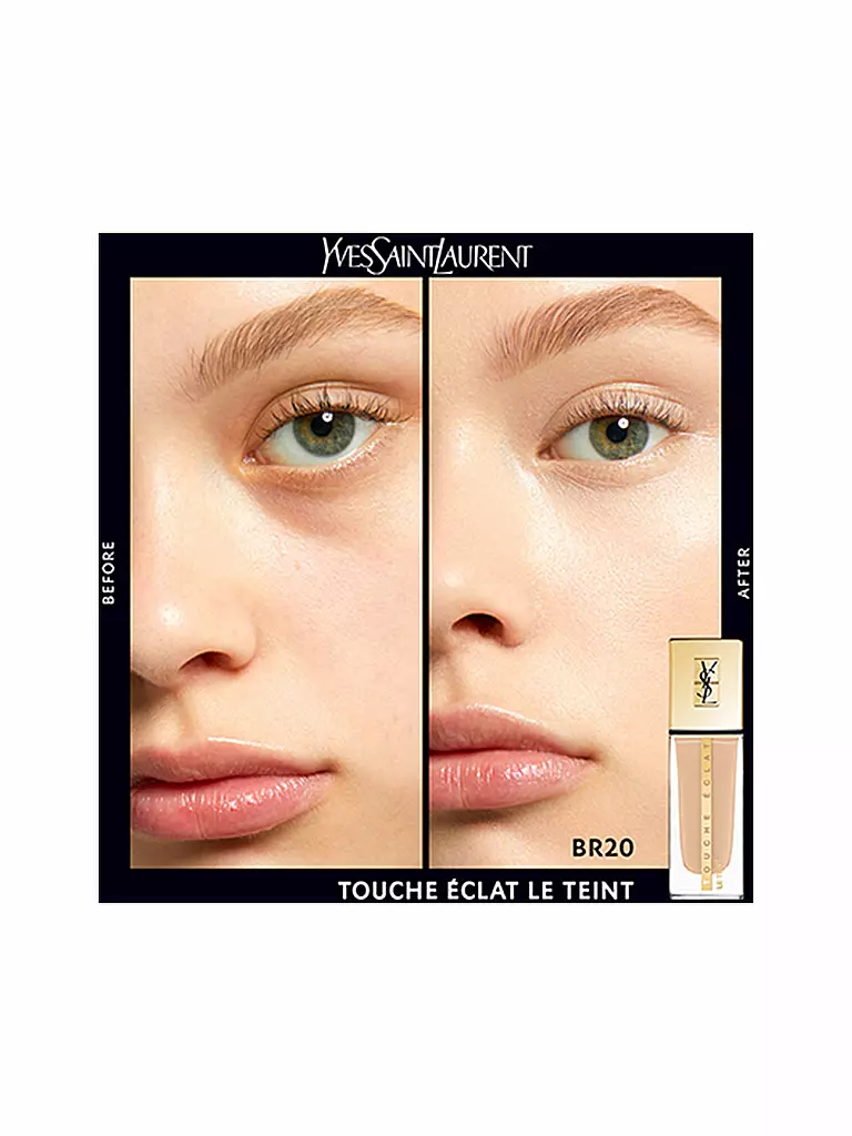 YVES SAINT LAURENT | Touche Éclat Le Teint Foundation ( BR20 Cool Ivory ) | camel