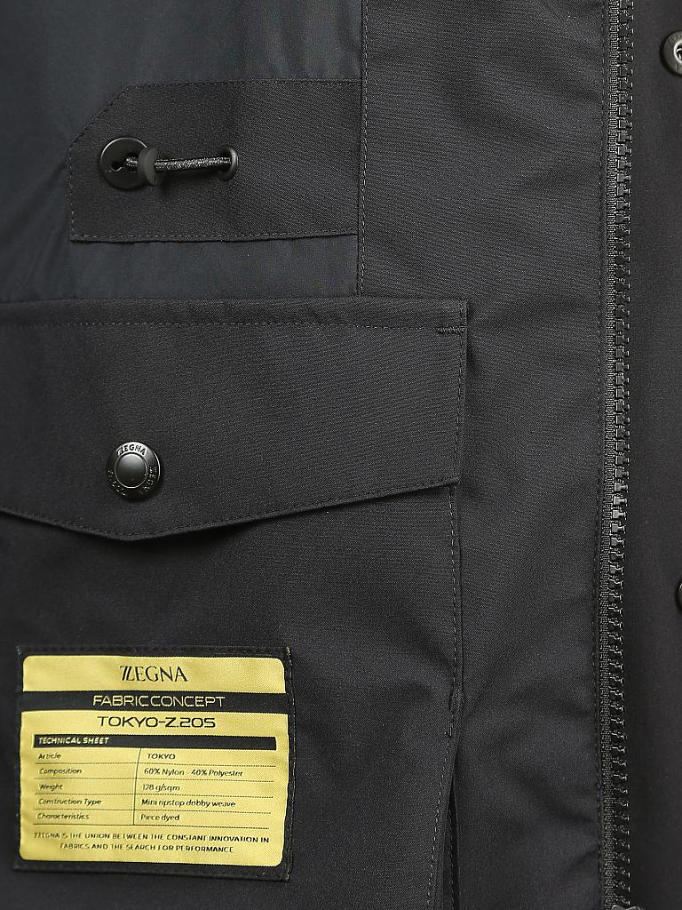 ZZEGNA Fieldjacket blau