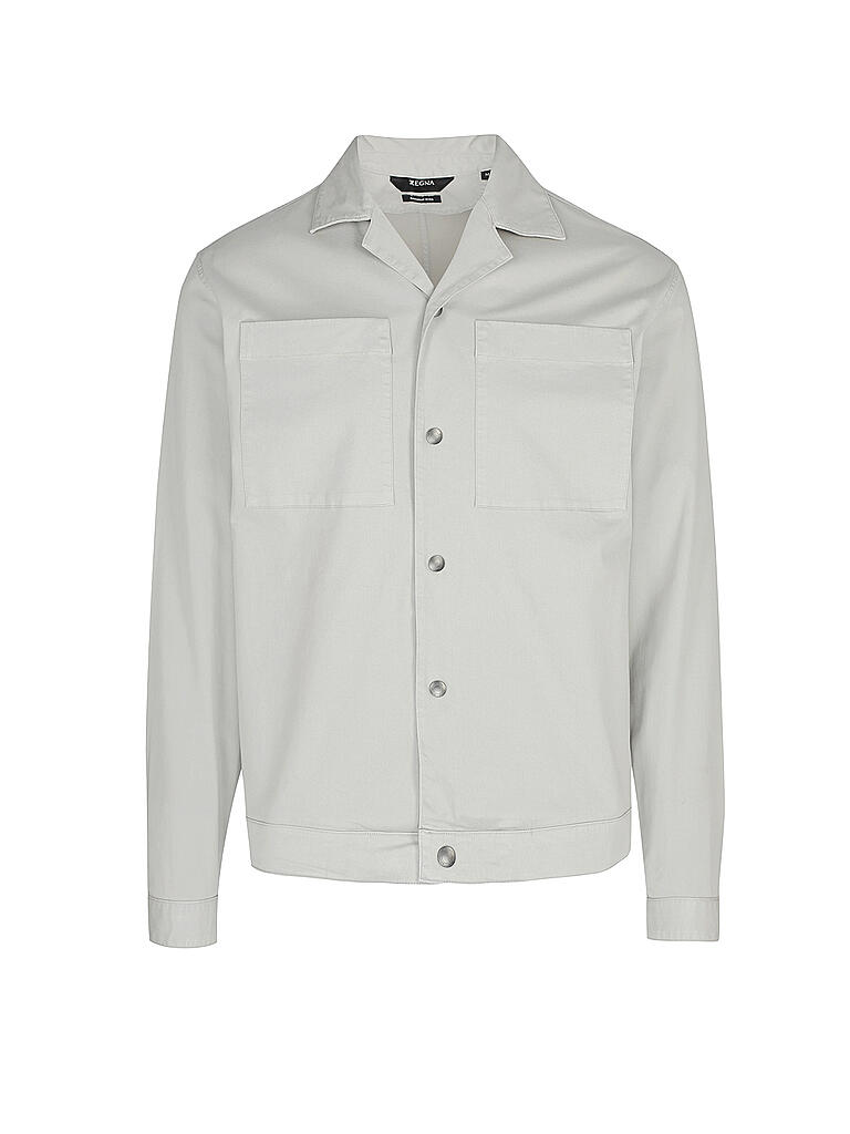 Z-ZEGNA | Hemd - Overshirt  | grau