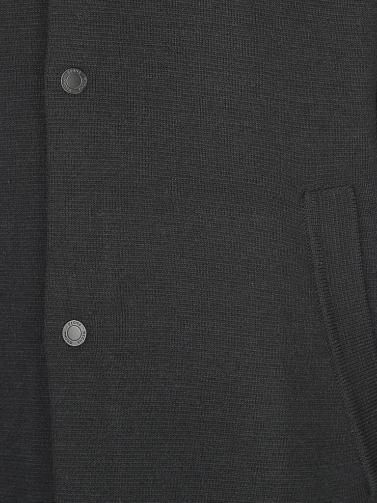 Z-ZEGNA | Overshirt - Strickjacke | schwarz