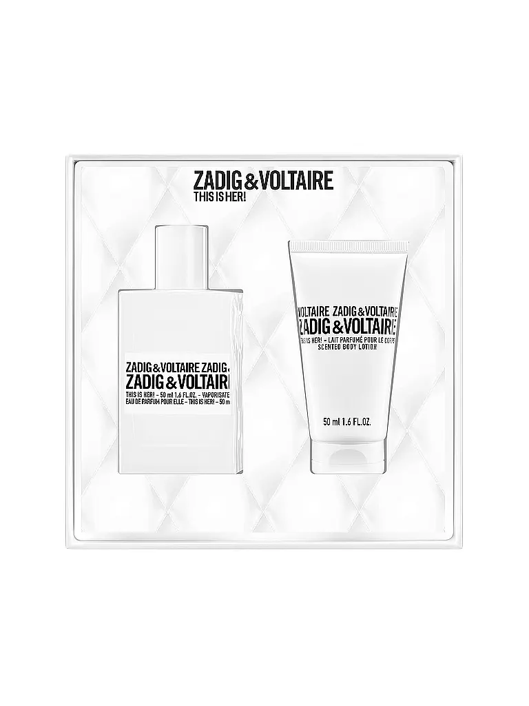 ZADIG & VOLTAIRE | Geschenkset - This is Her! Eau de Parfum 2x50ml | keine Farbe