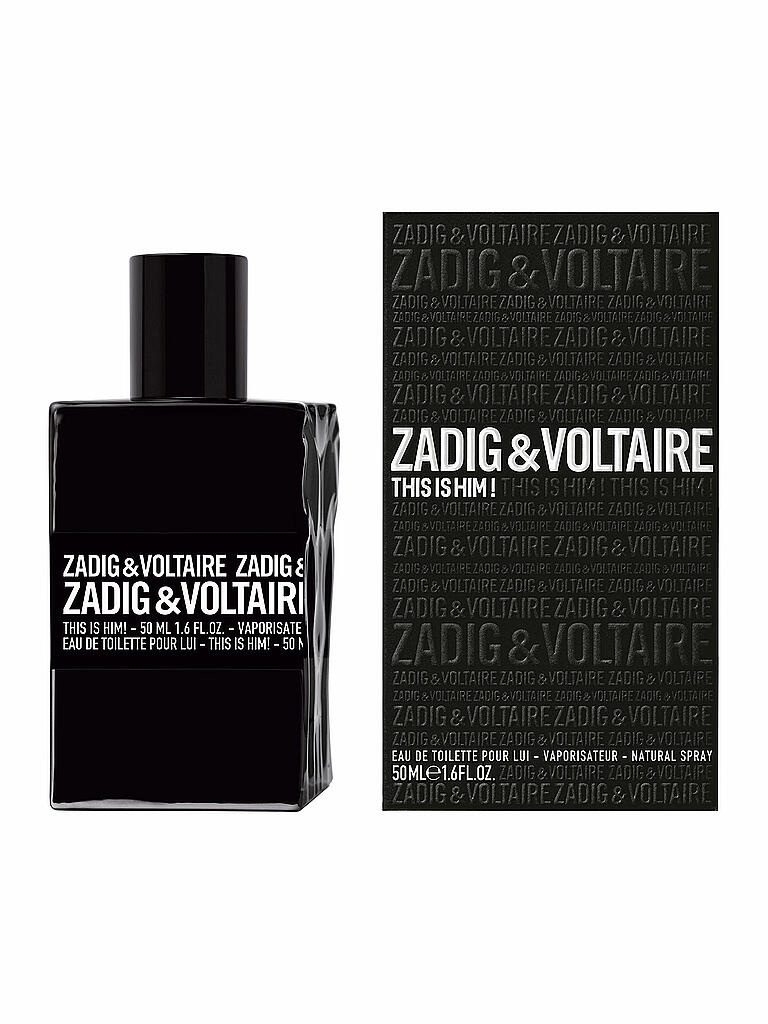 ZADIG & VOLTAIRE This is Him! Eau de Toilette Vaporisateur 50ml transparent
