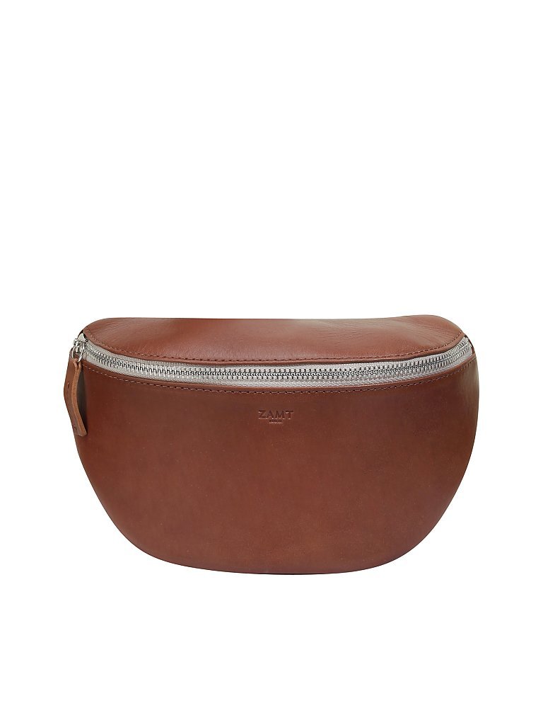 ZAMT Ledertasche - Gürteltasche Can braun
