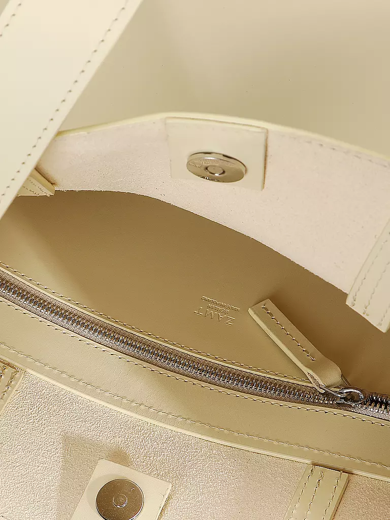 ZAMT | Ledertasche - Shopper FINCH | beige