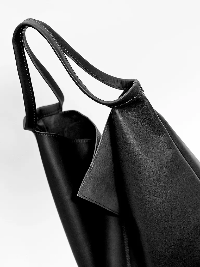 ZAMT | Ledertasche - Shopper Rin 2.0 | grau