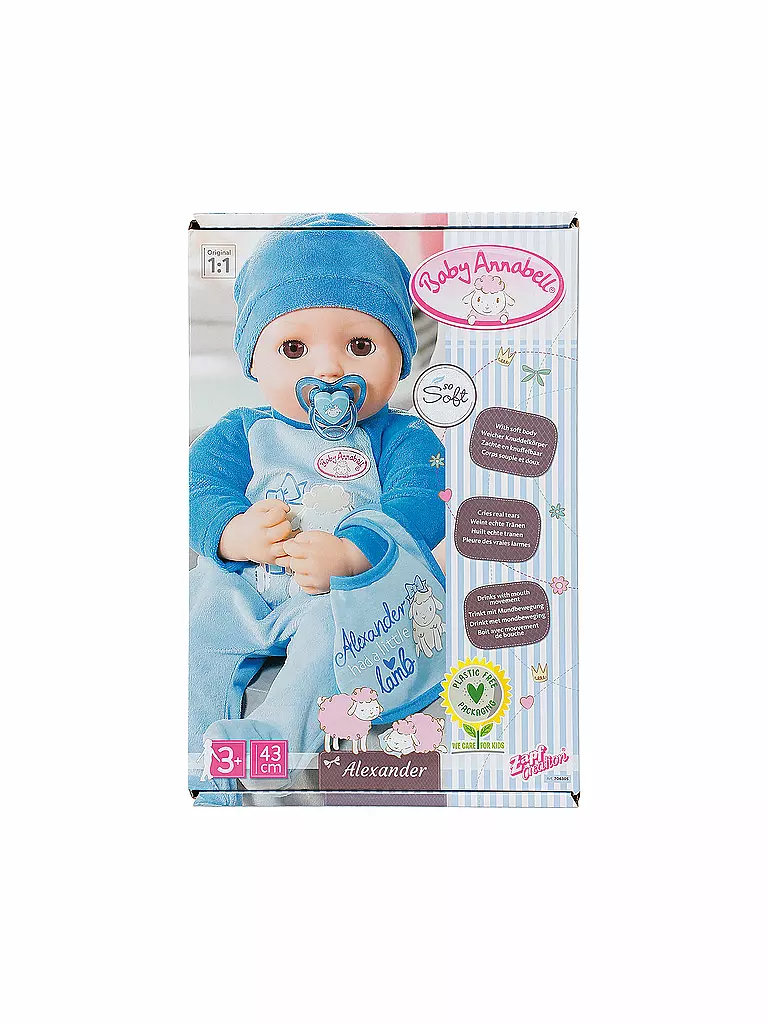 ZAPF CREATION | Baby Annabell Alexander 43cm | keine Farbe