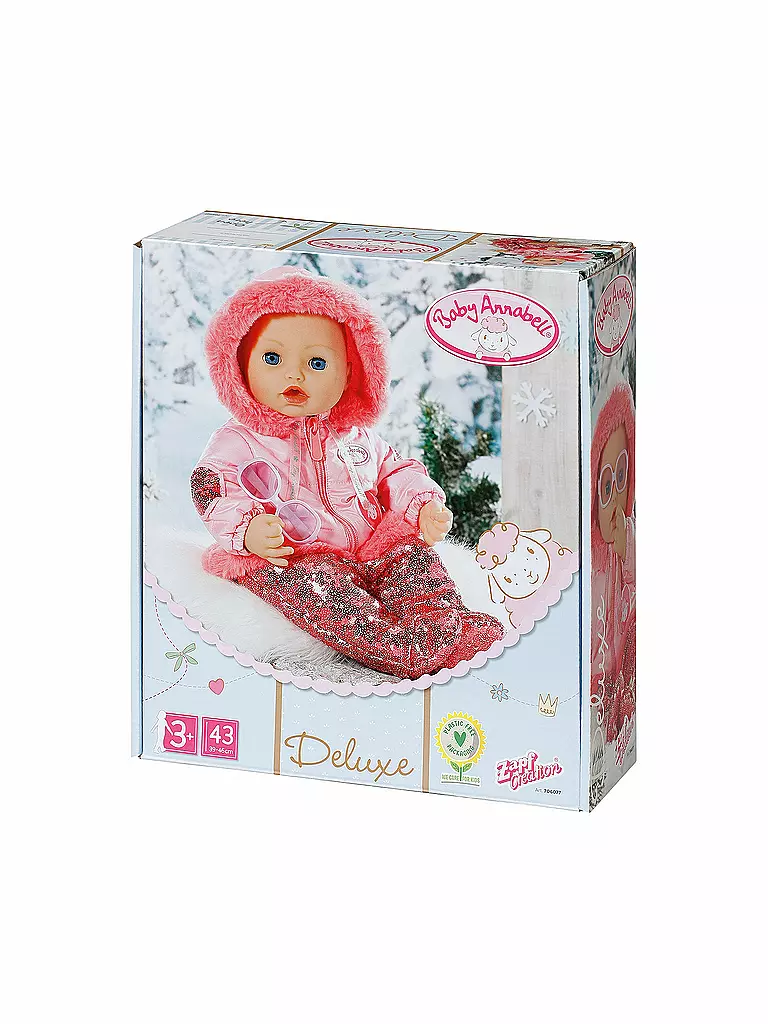 ZAPF CREATION | Baby Annabell Deluxe Schneeanzug 43cm | keine Farbe