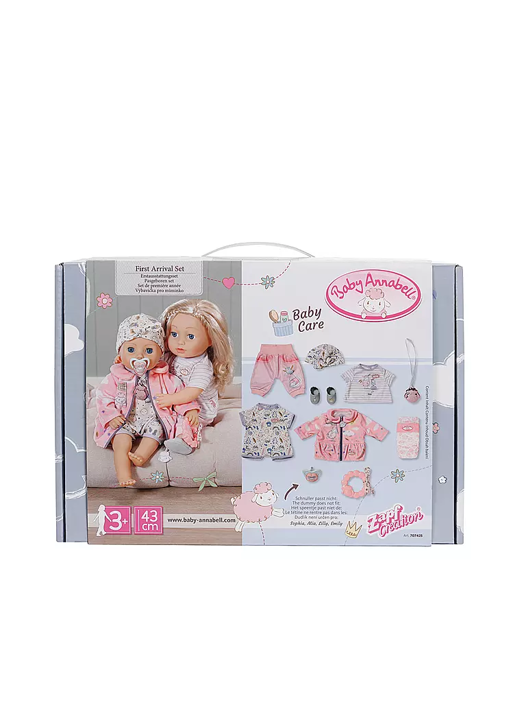 ZAPF CREATION | Baby Annabell Erstlingsset Set 43cm | keine Farbe