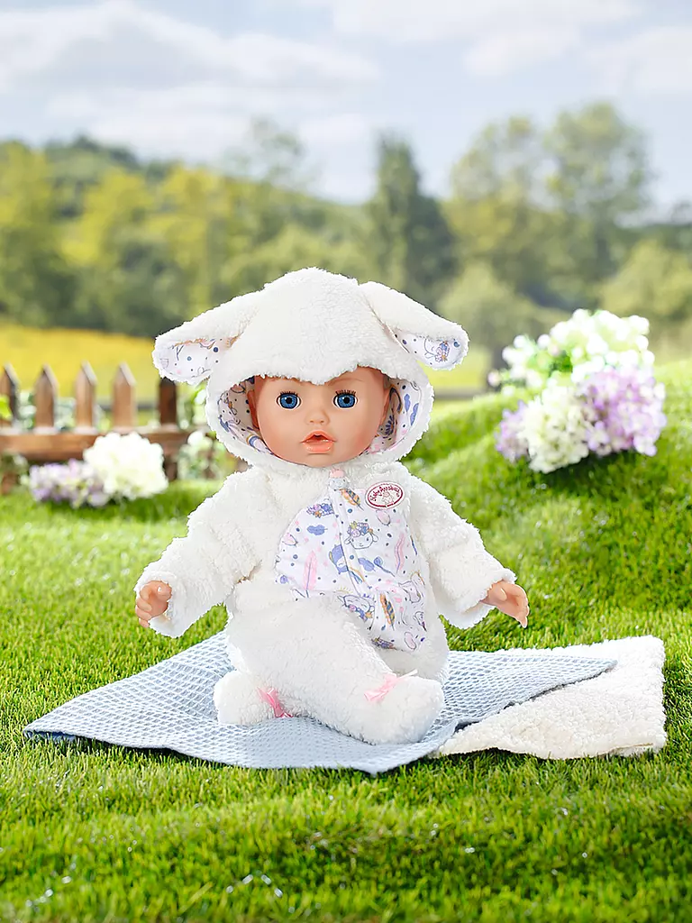 ZAPF CREATION | Baby Annabell Kuschelanzug Schaf 43cm | keine Farbe