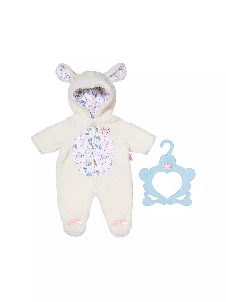 ZAPF CREATION | Baby Annabell Kuschelanzug Schaf 43cm | keine Farbe