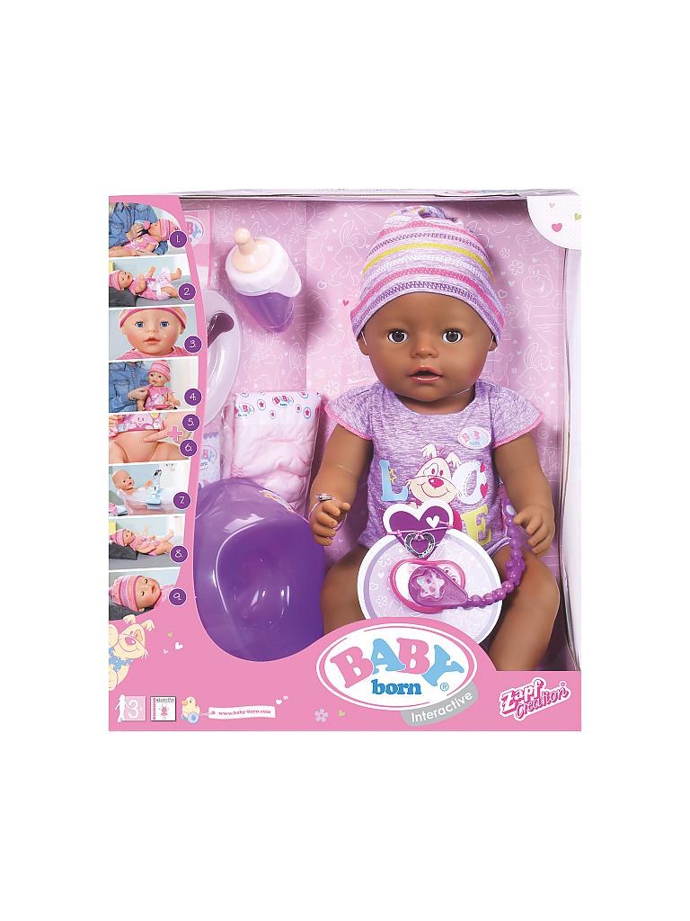 ZAPF CREATION | Baby Born - Interactive Ethnic Puppe 822029 | keine Farbe