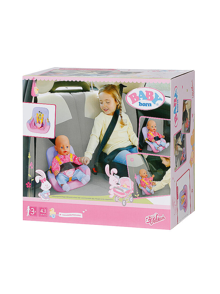 ZAPF CREATION | BABY born Autositz | keine Farbe