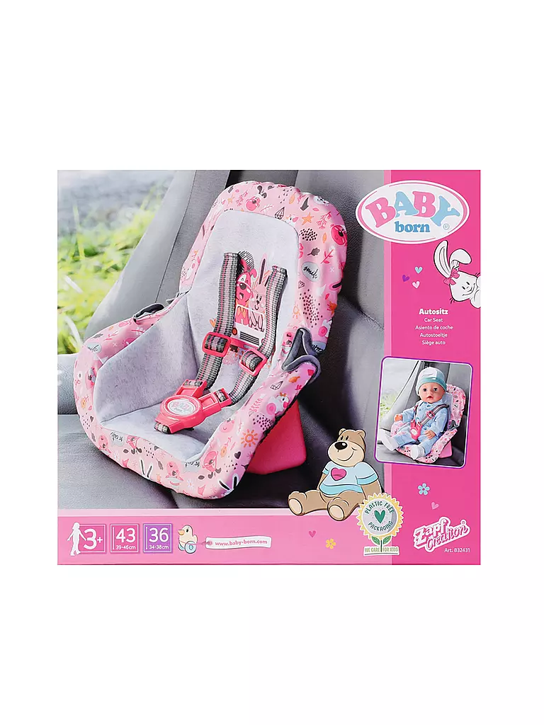 ZAPF CREATION | BABY born Autositz | keine Farbe