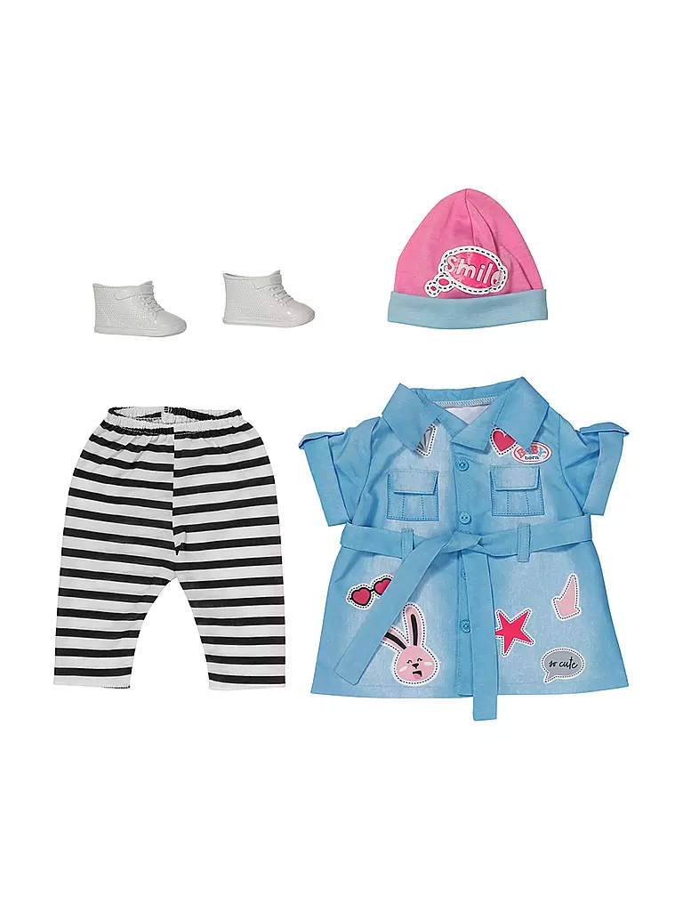 ZAPF CREATION | BABY born Deluxe Jeans Kleid 43cm | keine Farbe