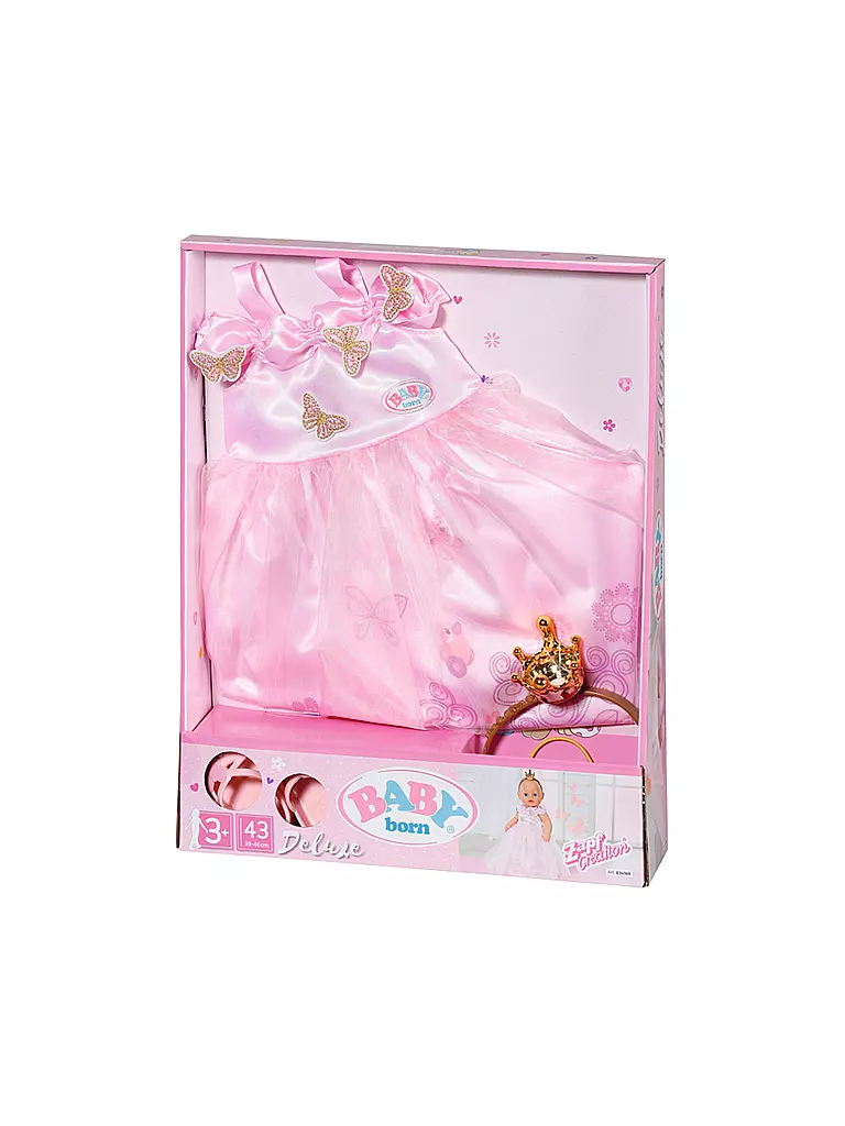 ZAPF CREATION | BABY born Deluxe Prinzessin Outfit 43cm | keine Farbe