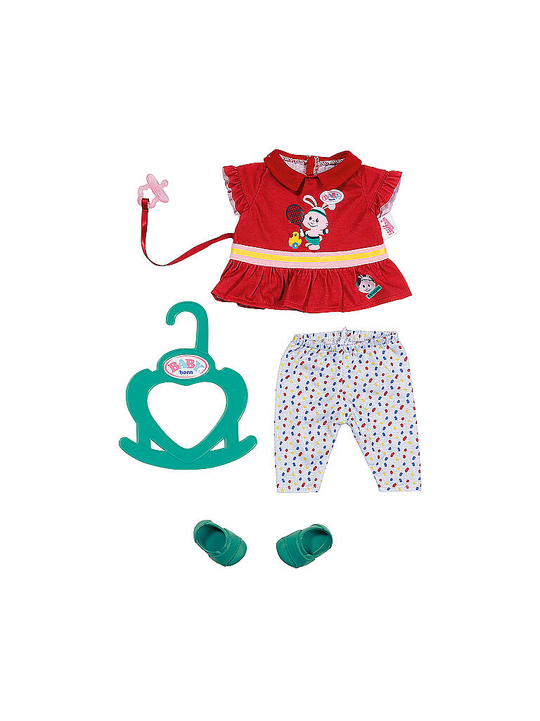 ZAPF CREATION | BABY born Little Sport Outfit rot 36cm | keine Farbe