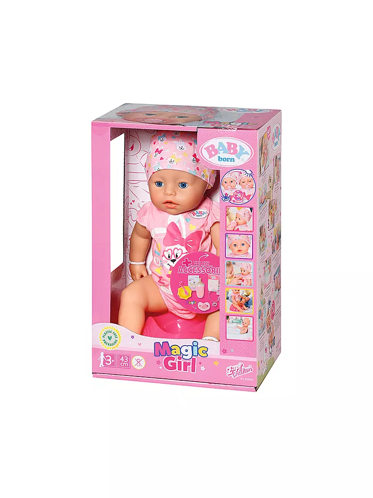 ZAPF CREATION | BABY born Magic Girl 43cm | keine Farbe