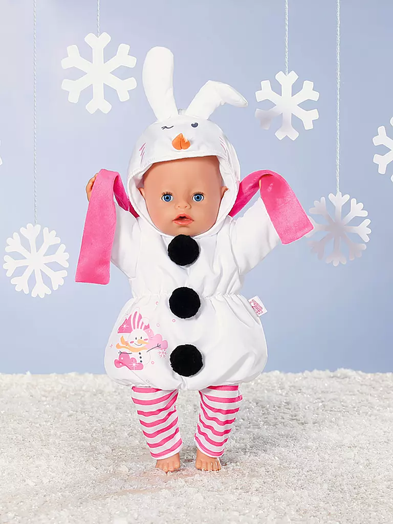 Zapf Creation Dolly Moda Pyjama Für Puppen 30–36 Cm – Süße Kleidersets Für My Little Baby Born & Annabell