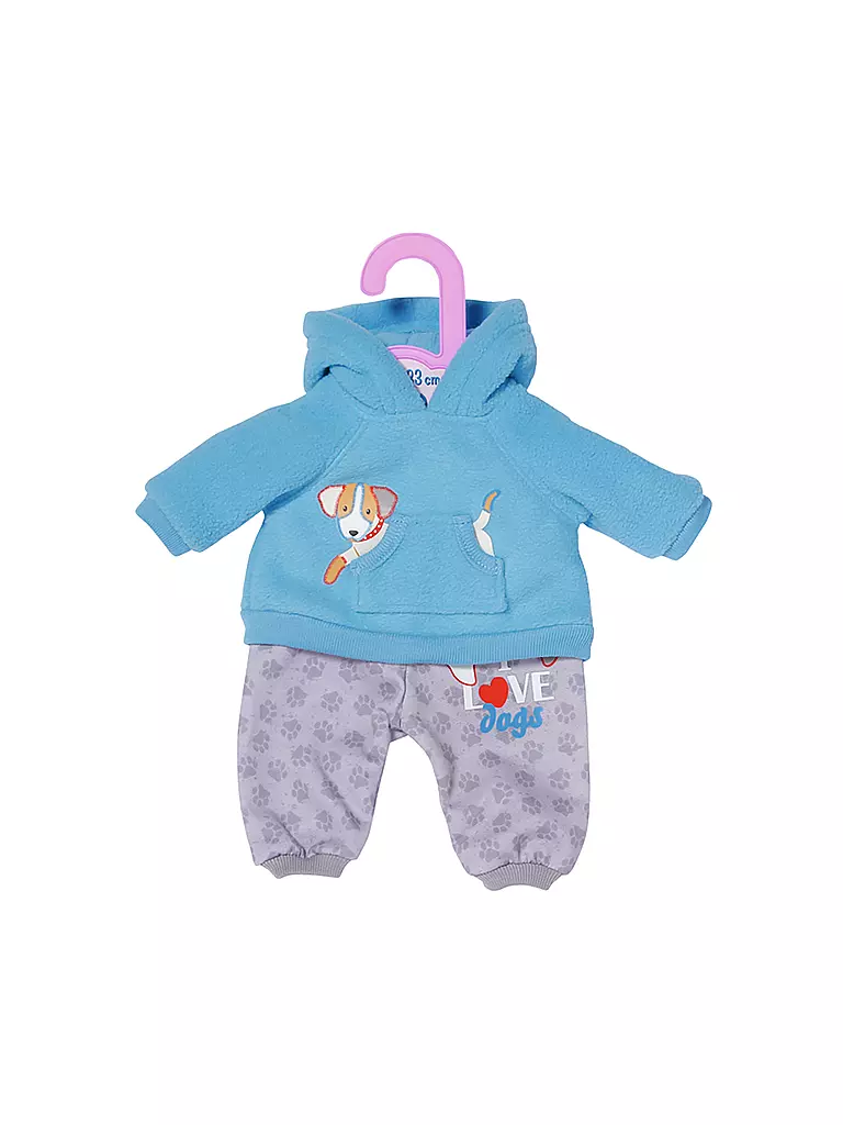 ZAPF CREATION | Dolly Moda Sport-Outfit Blau 30cm aus Pulli und Hose | keine Farbe