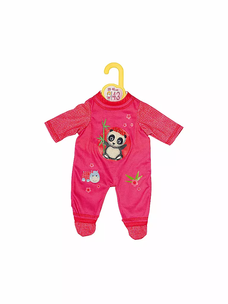 ZAPF CREATION | Dolly Moda Strampler Panda pink | keine Farbe