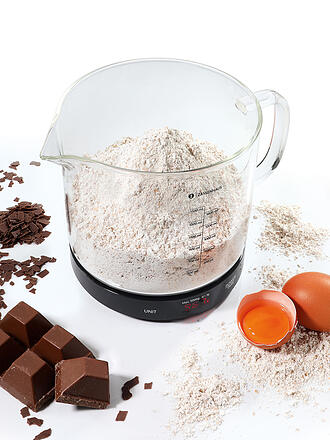 ZASSENHAUS | Digitale Küchenwaage BAKE  schwarz