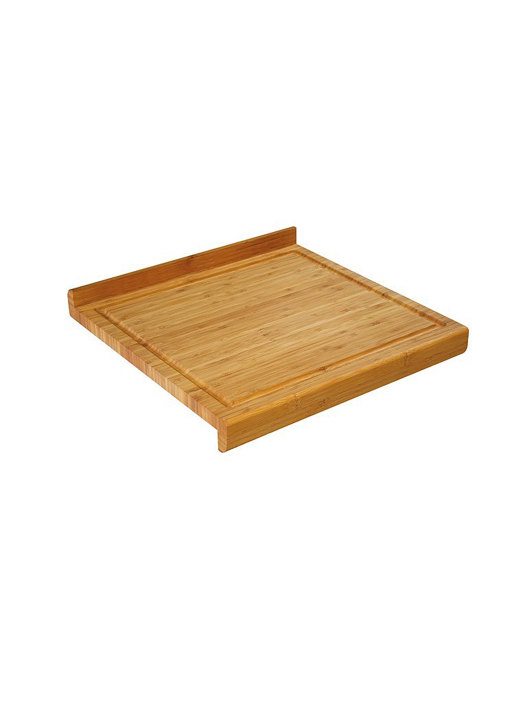 Zassenhaus Arbeitsbrett aus Bambus in der Farbe Natur, Maße: 39cm x 39cm x 4,5cm, 054101, Braun