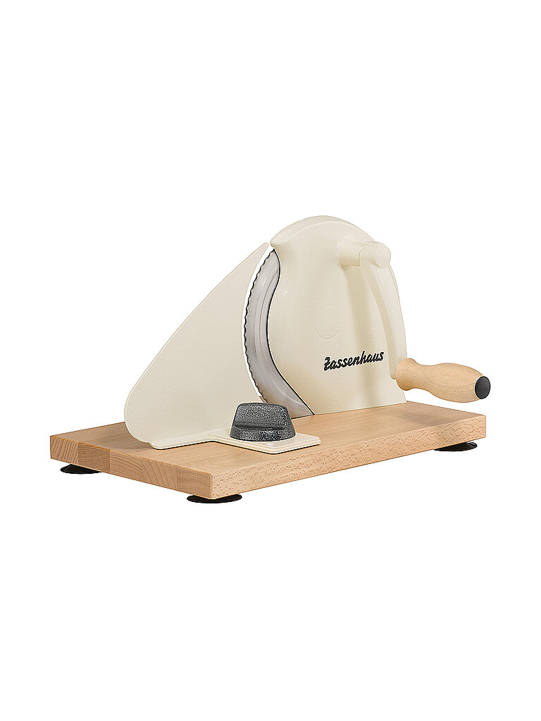 ZASSENHAUS Brotschneidemaschine CLASSIC, creme beige