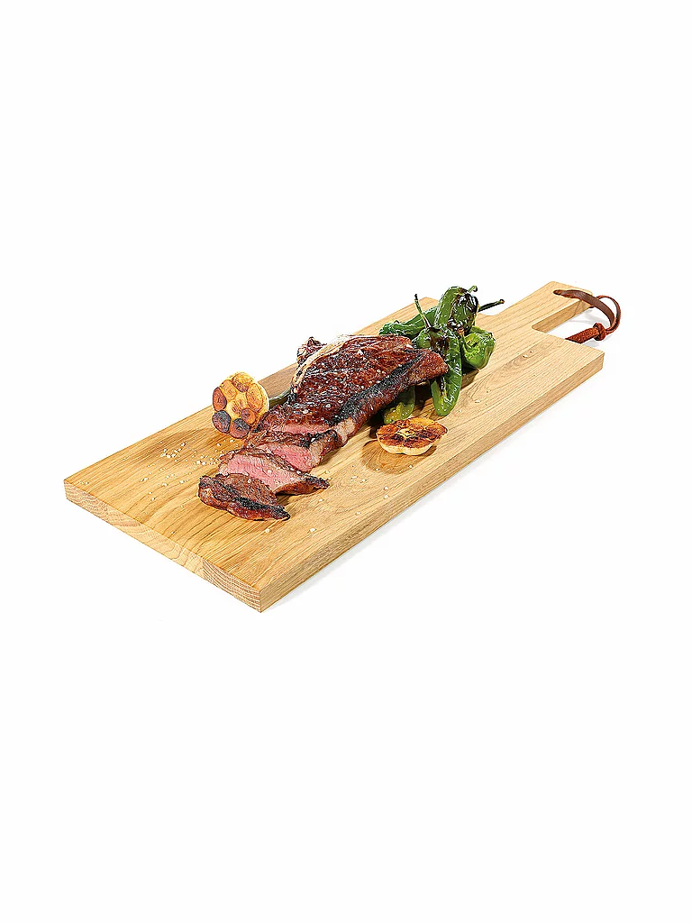 ZASSENHAUS Tabla de servir 58x20,5cm Roble marrón