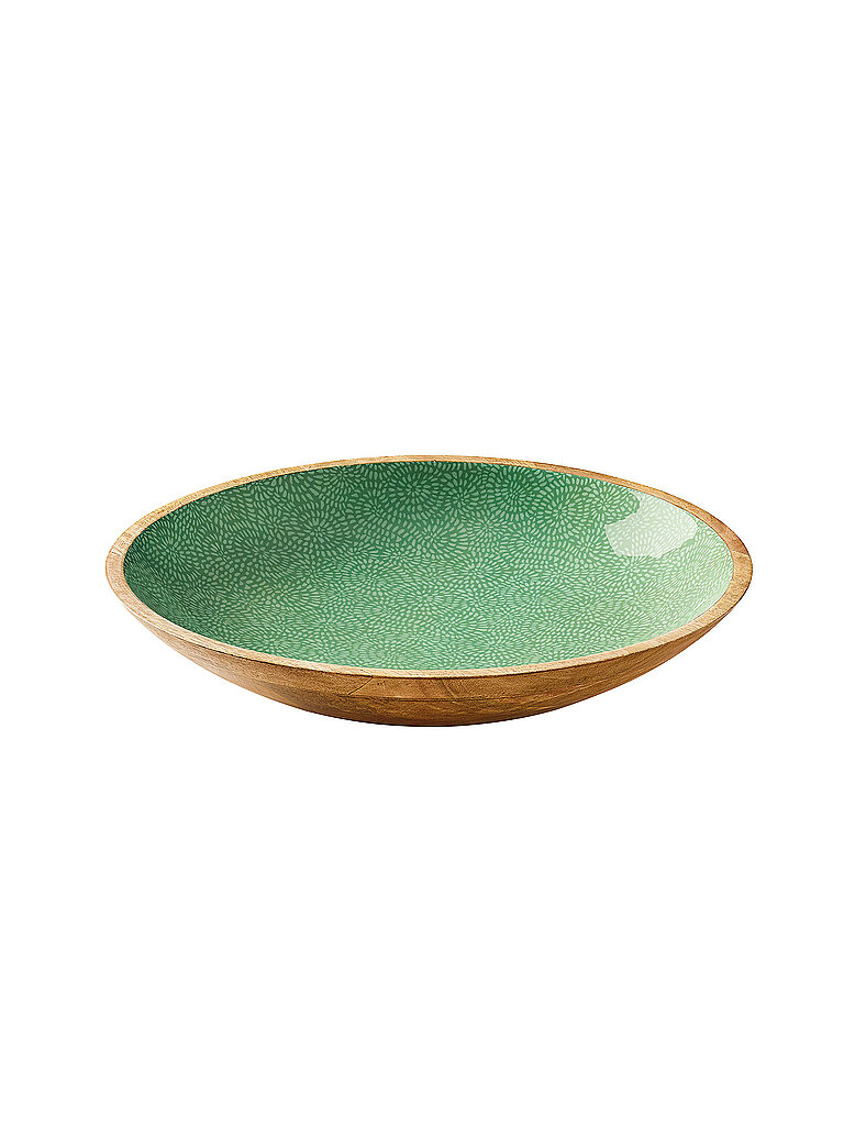 ZASSENHAUS Schale 30cm BrUSH GREEN Gruen  grün