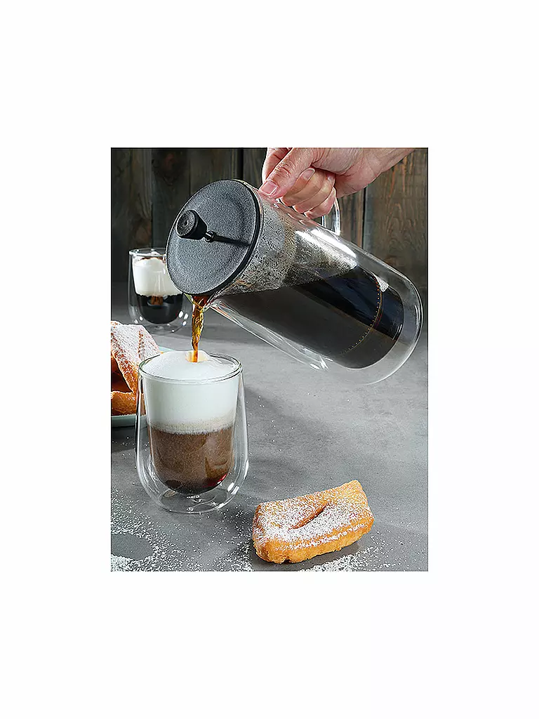 ZASSENHAUS | Kaffeezubereiter AROMA PRESS | transparent